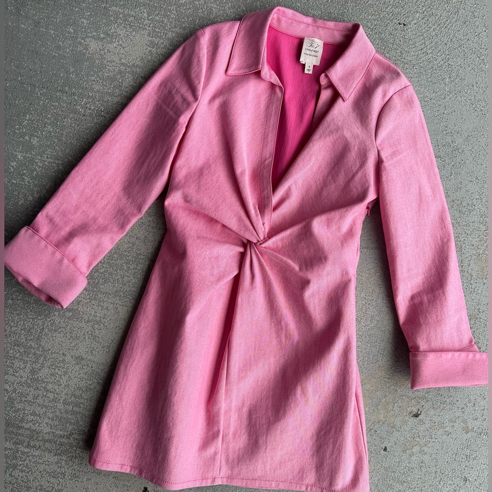 Cinq à Sept Mckenna Twist-Front Minidress Size 8